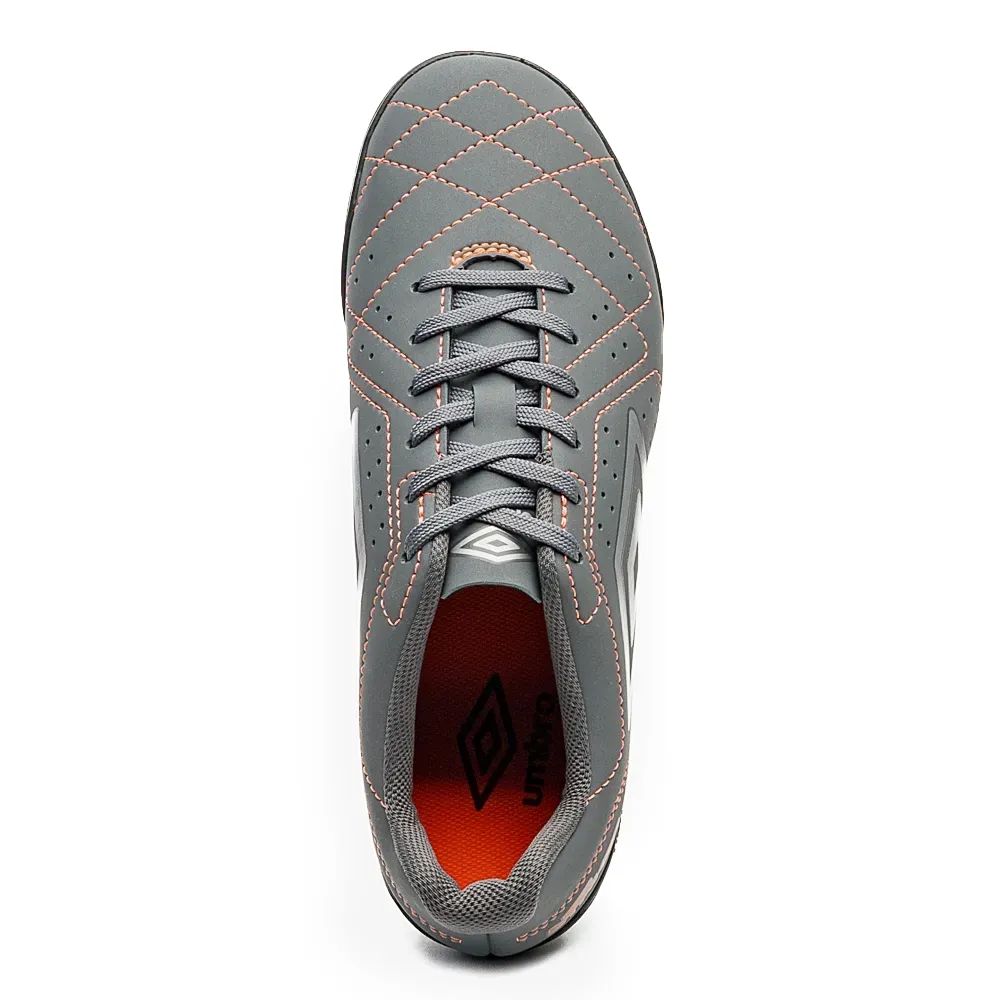 Umbro Chuteira NEO STRIKER U01FB002011-886 GrafiteCinzaLaranja Sint -7-